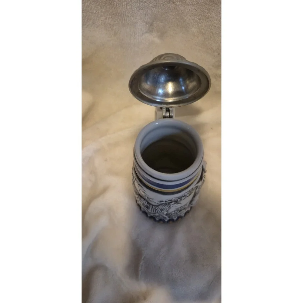 Avon Endangered Species Mountain Zebra Mini Beer Stein 1992 Brazil‎